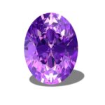 Purple sapphire